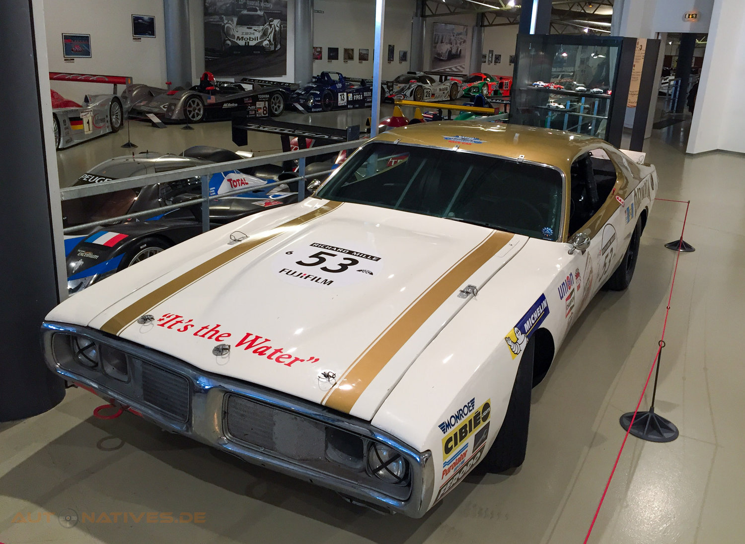 Dieser Dodge war eines der zwei Nascar in Le Mans.