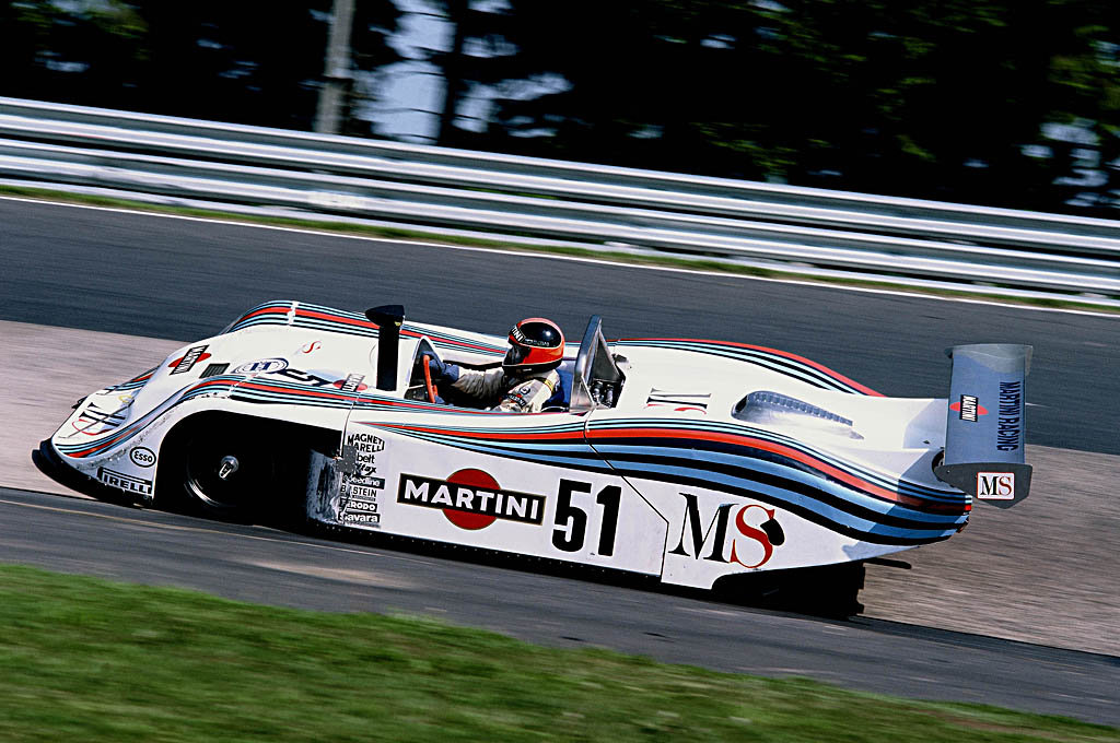 Piercarlo Ghinzani im Lancia LC1