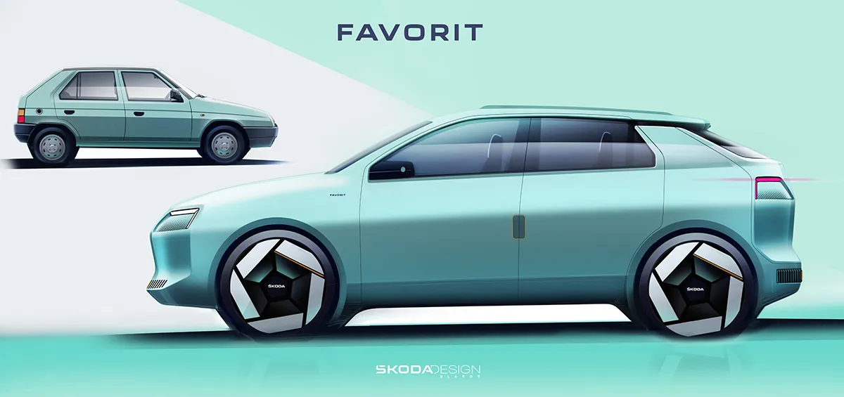 Škoda Favorit 1987 und 2025