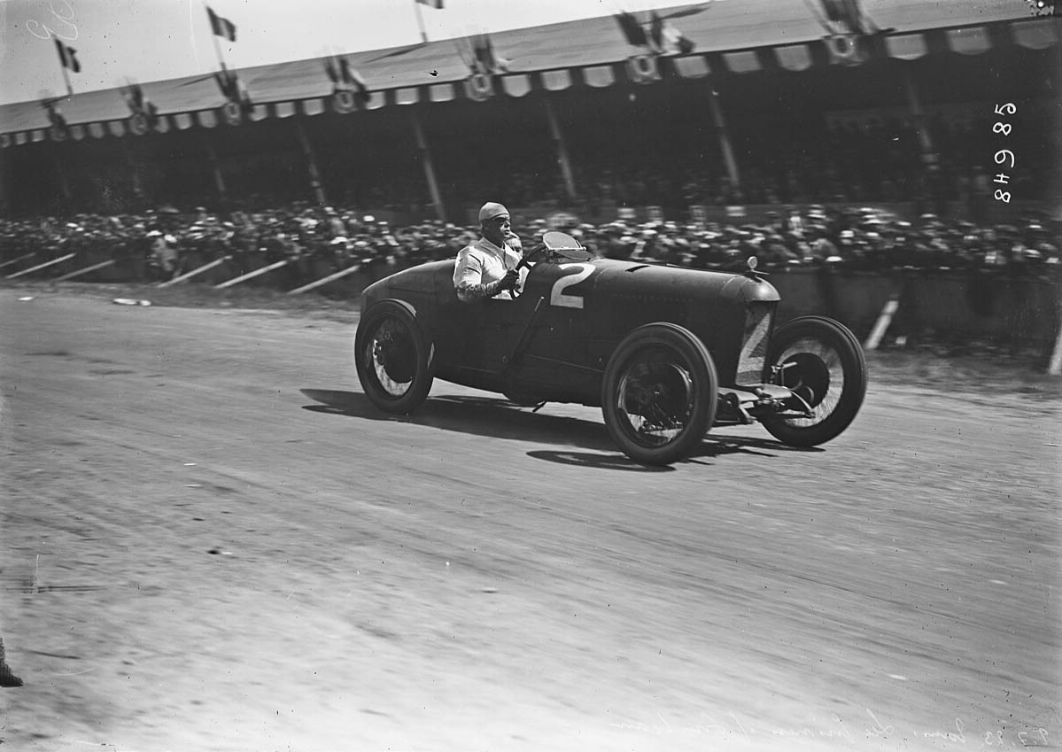 Kenelm Lee Guinness beim Großen Preis von Frankreich 1923